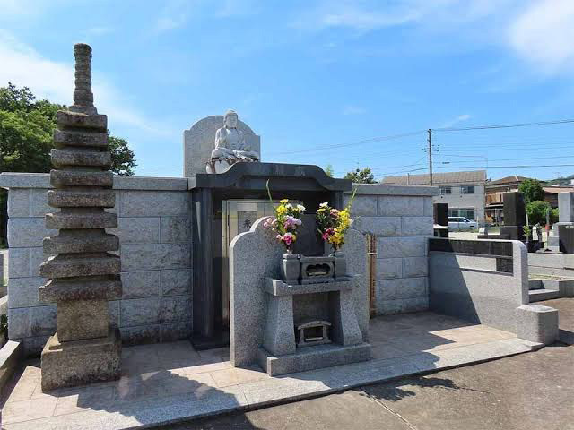 水明館納骨堂の外観